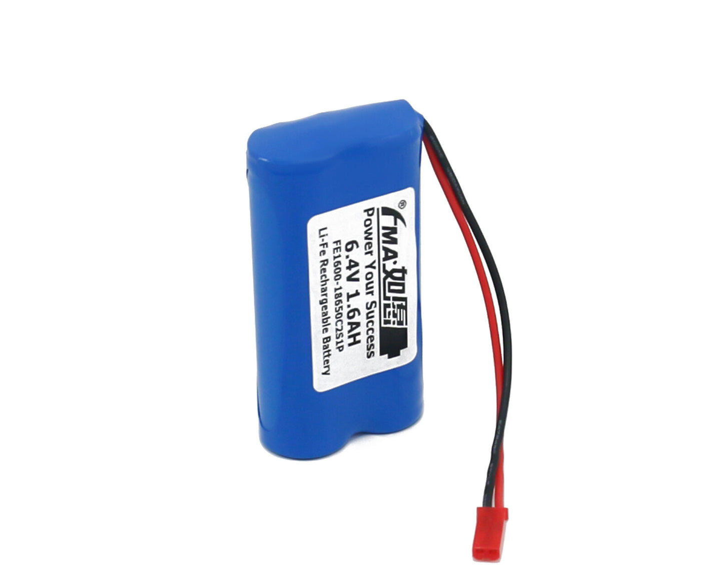 Protected 6.4V 1600mAh LiFePO4 LiFe Battery for Raching Car XG8 RC Transmitter