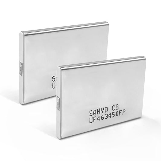 2pcs Square 553450 103450 3.7V Li-ion Battery for Mobile phone MP4 Radio cell