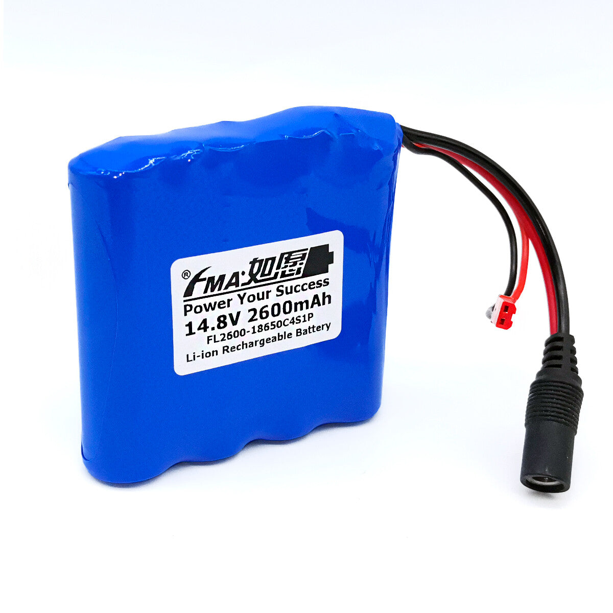 14.8V 2.2-3.5Ah Li-ion Battery for Mini Portable Cooler Box DC5521+SYP Connector FMA Cell 2.6Ah