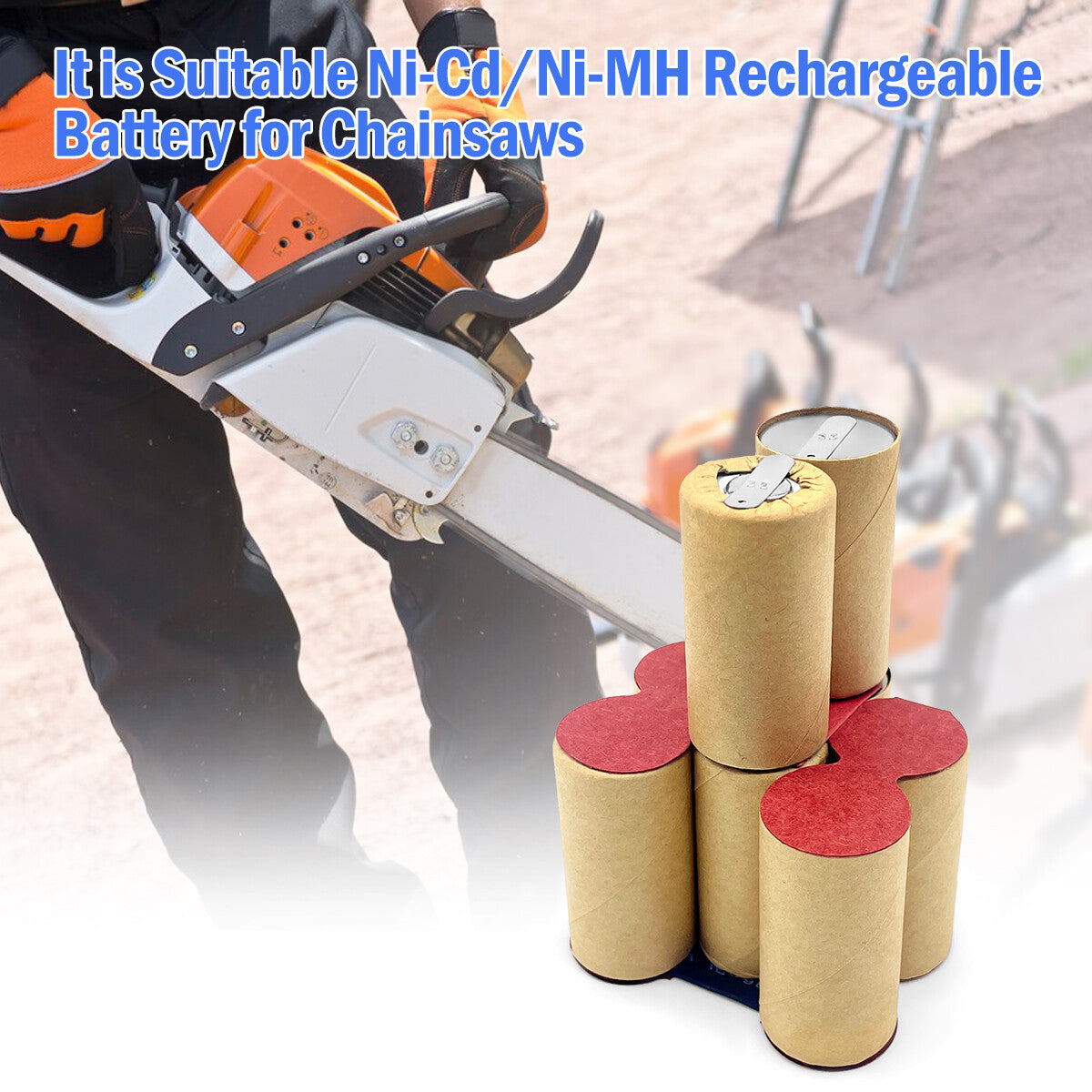 9.6V Ni-MH/Ni-Cd Battery for Cordless Drill Screwdriver Power Tools (1200-3000mAh)