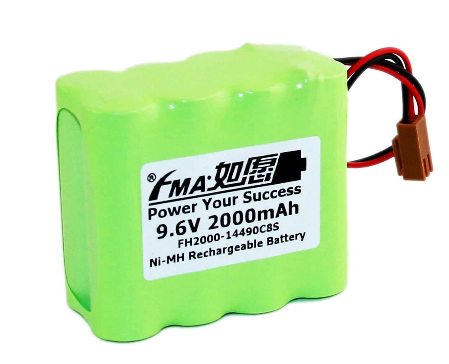 Ni-MH 9.6V 600-2000mAh Battery For Luminous Voice Model Toy RC Car Plane
