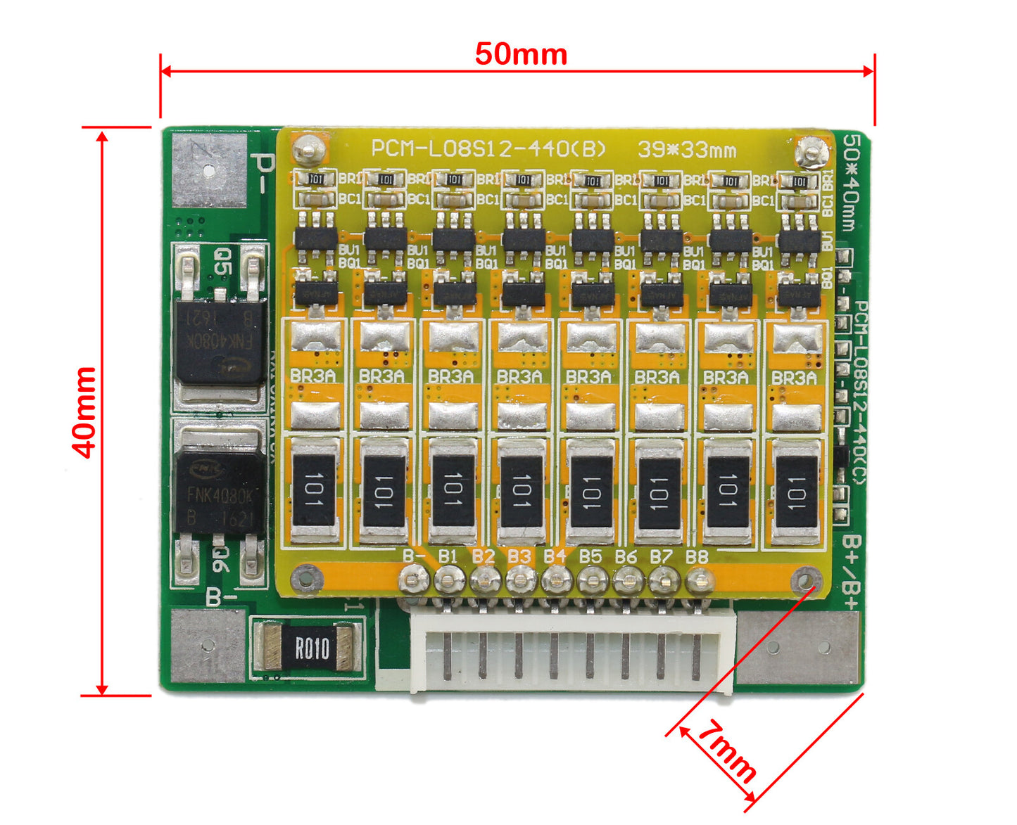 FMA 8S 28.8V 29.6V 5A Li-ion Li-Po Battery Protection Board BMS PCM Protection Circuit Management Board