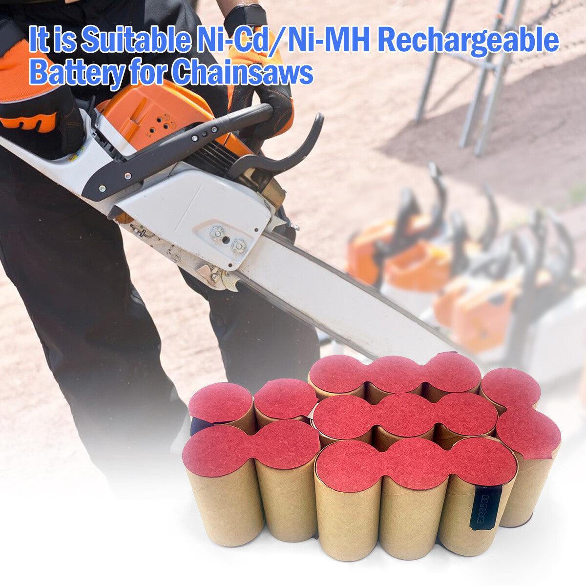 FMA 18V 1.2-3Ah Ni-MH Battery for AEG B1820 Cordless Drill Screwdriver