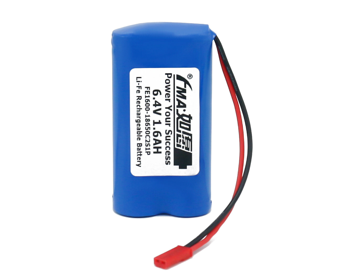Protected 6.4V 1600mAh LiFePO4 LiFe Battery for Raching Car XG8 RC Transmitter