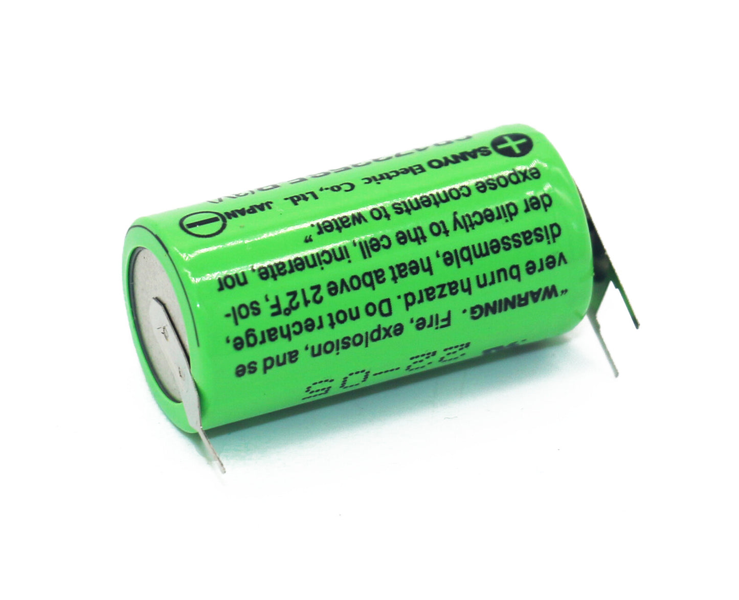 3V Primary Lithium Battery CR17335 (Multiple PIN Configurations) for PLC CNC Chip Data Backup