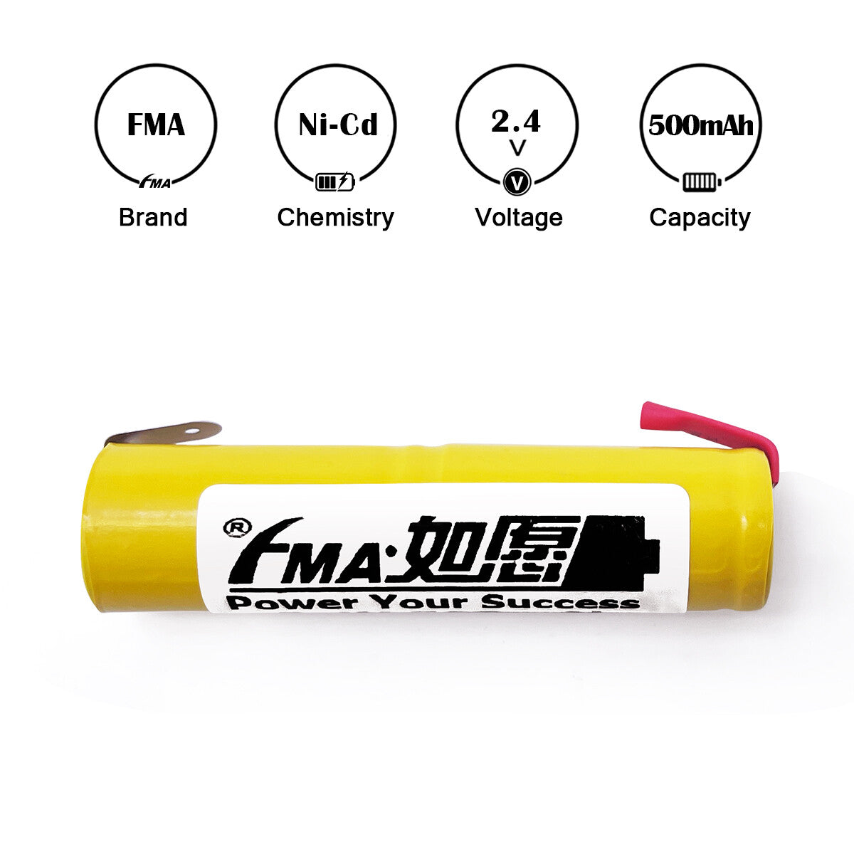 Ni-MH Ni-Cd 2/3AA 2.4V 3.6V Rechargeable Battery for Electric Razor Shaver Trimmer Toothbrush 14290 500mAh/700mAh