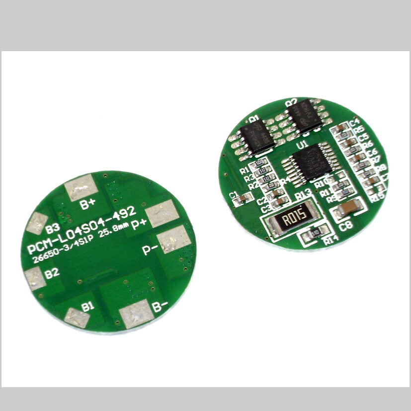 4S 12.8V LiFePO4 Battery PCM BMS Protection Circuit Board (8 Models Available)
