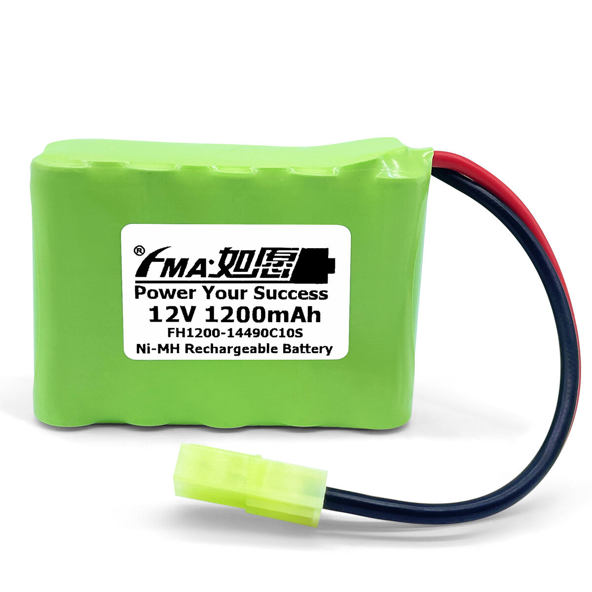 FMA Ni-MH 12V 0.6-2Ah Battery to Luminous Voice Model Toys Emergency Light