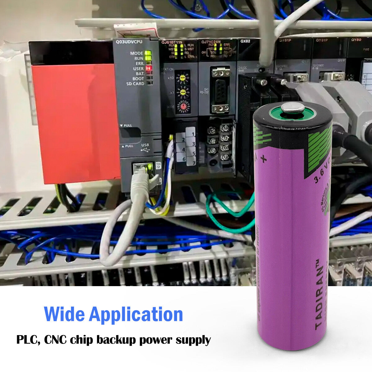 3.6V Primary Lithium Battery TL-5920 TL5903 TL5930 for PLC CNC Data Backup Power