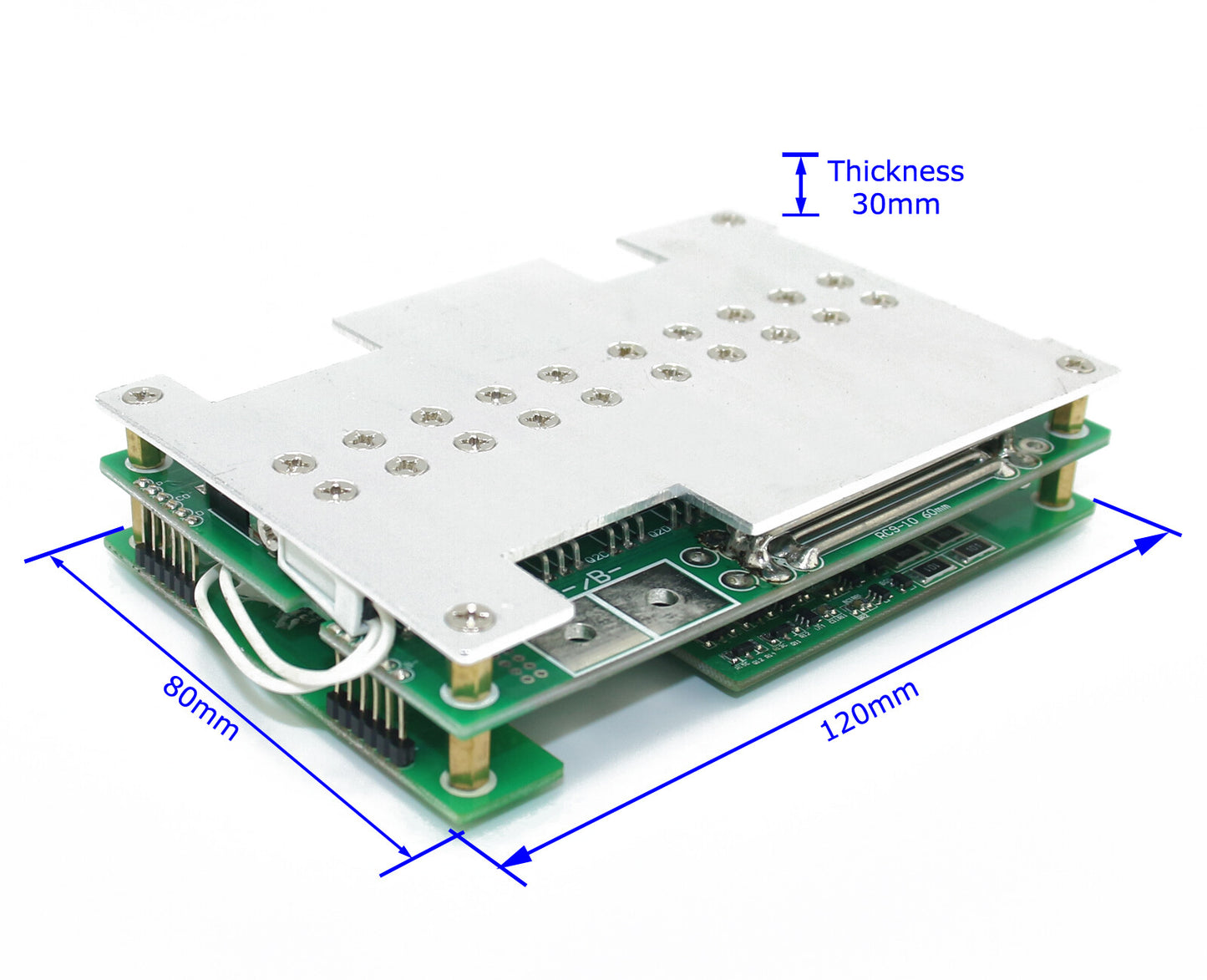 FMA 12S 43.2V 44.4V Li-ion Battery Protection Board BMS PCM 15A