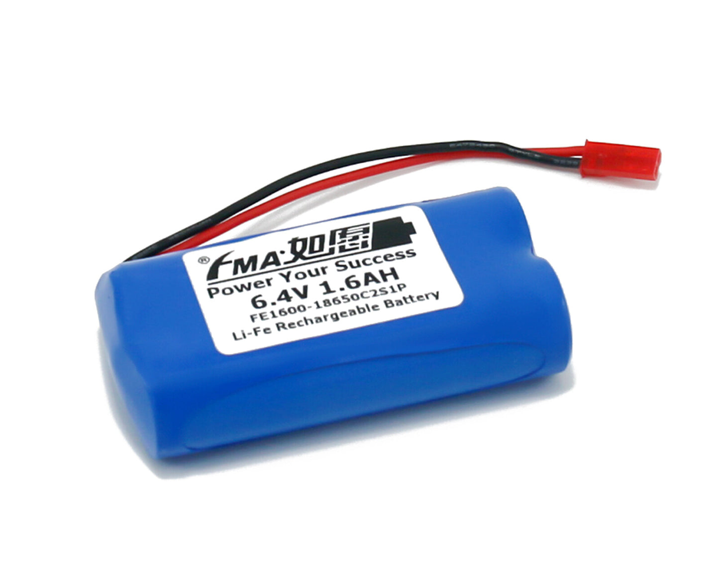 Protected 6.4V 1600mAh LiFePO4 LiFe Battery for Raching Car XG8 RC Transmitter