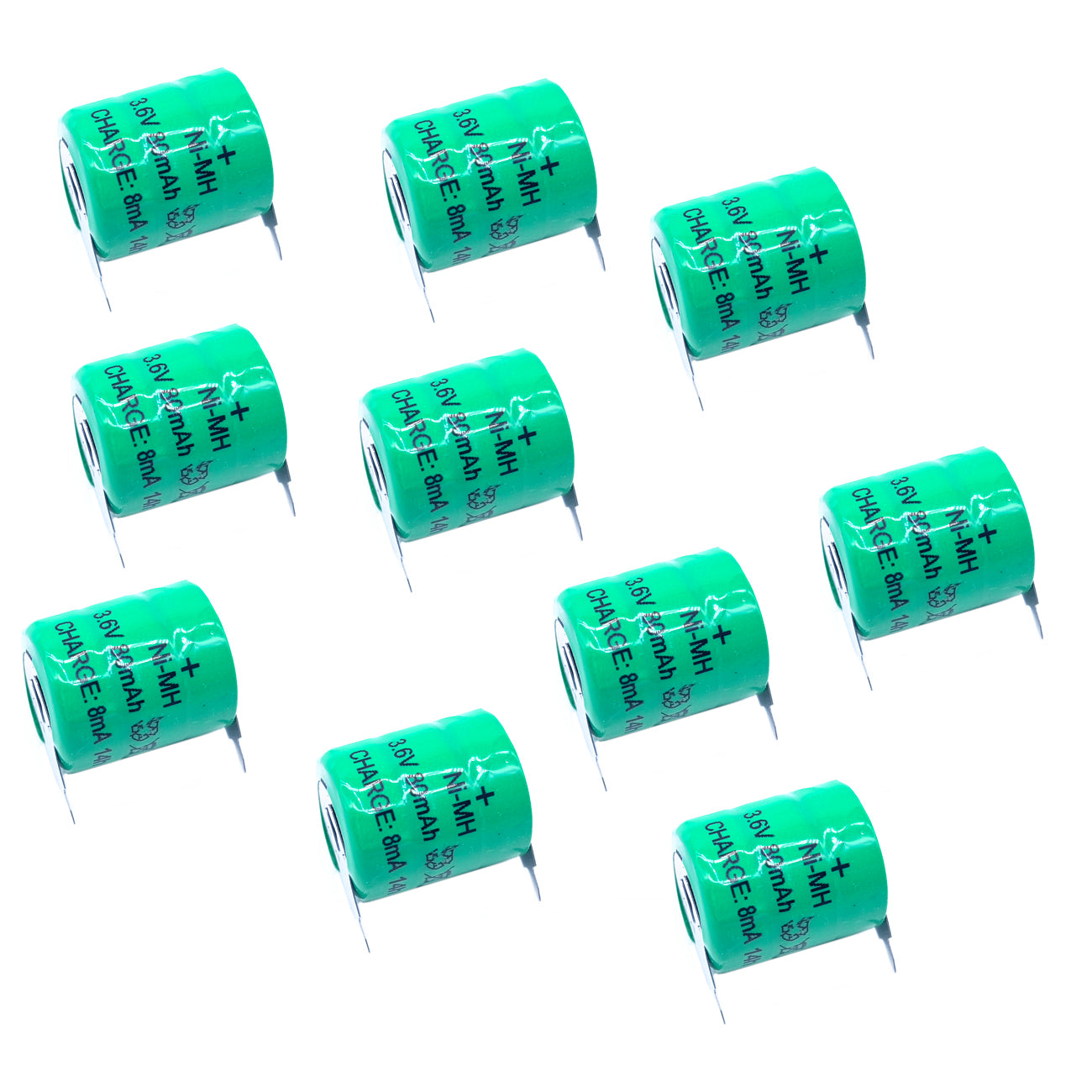 3.6V 80MAH Ni-MH Battery DIY for Varta 3/V80H PLC CNC Chip Data Power Supply