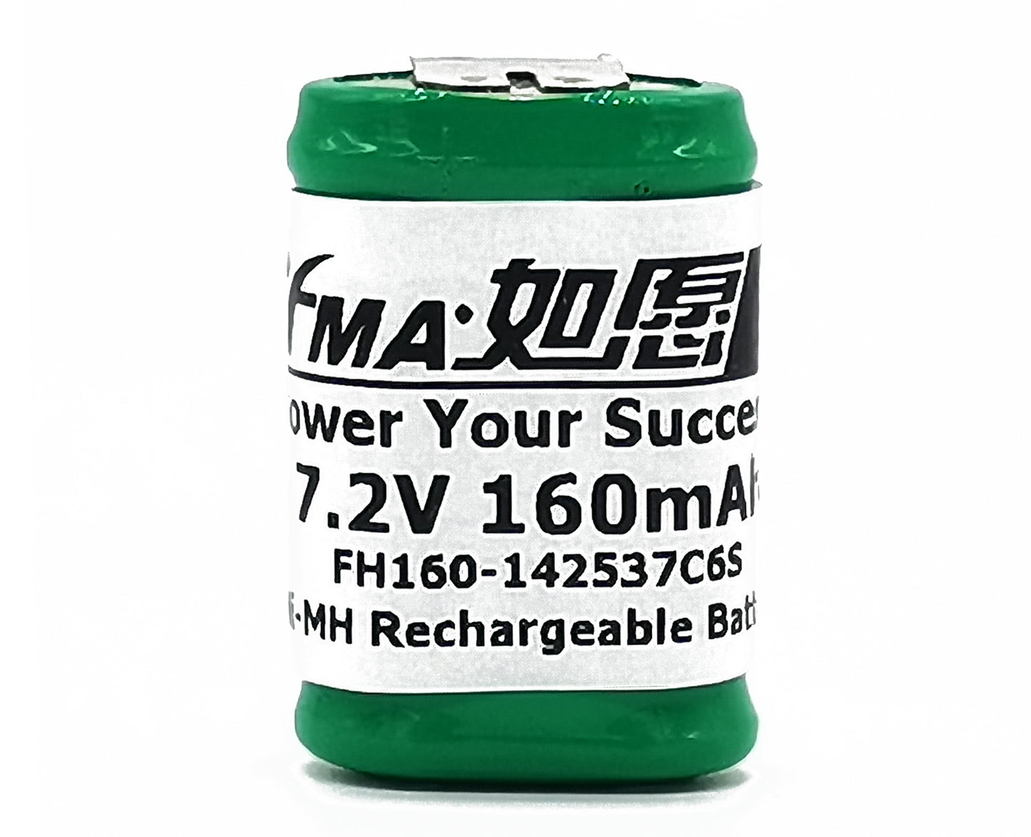FMA 7.2V 160/250/330mAh Ni-MH Battery 6/V 160H 250H 330H for Motorbike Anti-Theft Car Alarm System Medical Electronic Throat