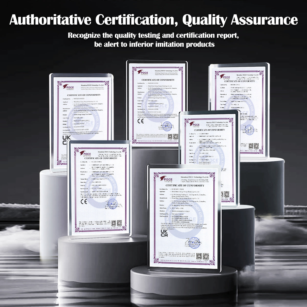 1200W power station-certification