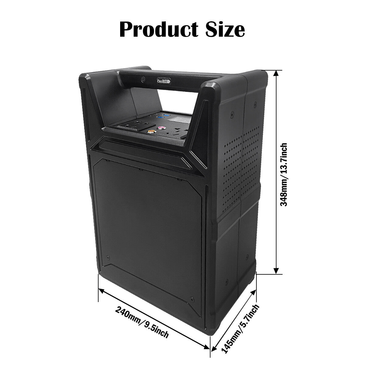 1200W power station-size