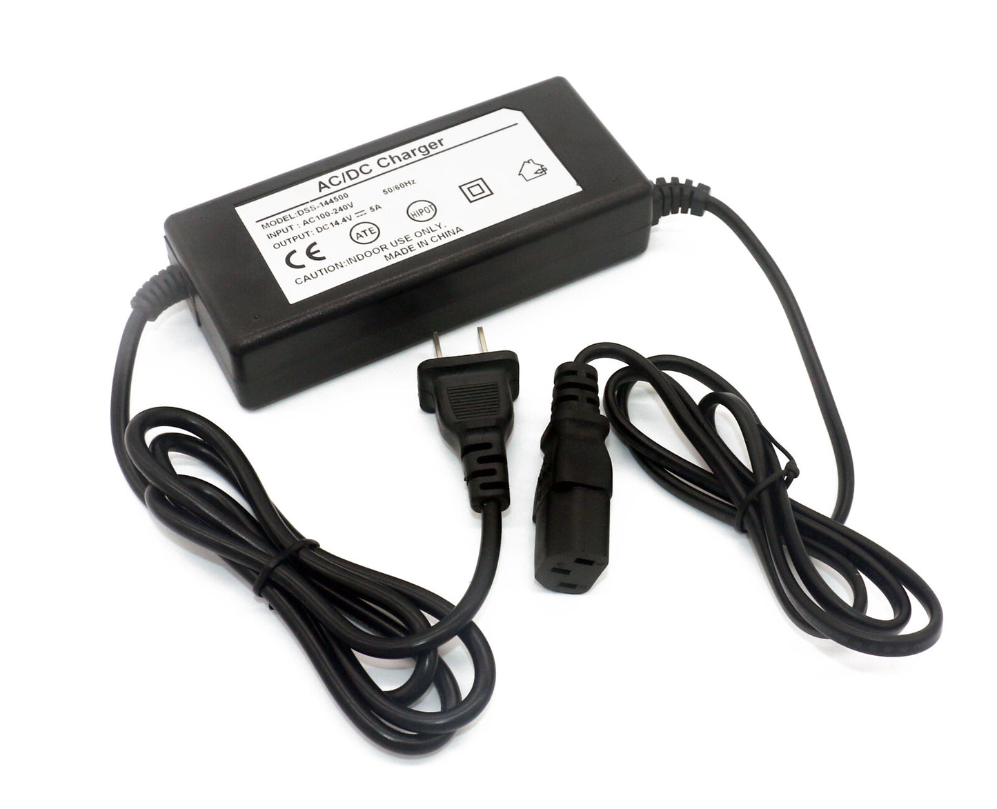 14.4V 5A Charger for Lead-Acid battery-with 3P connector