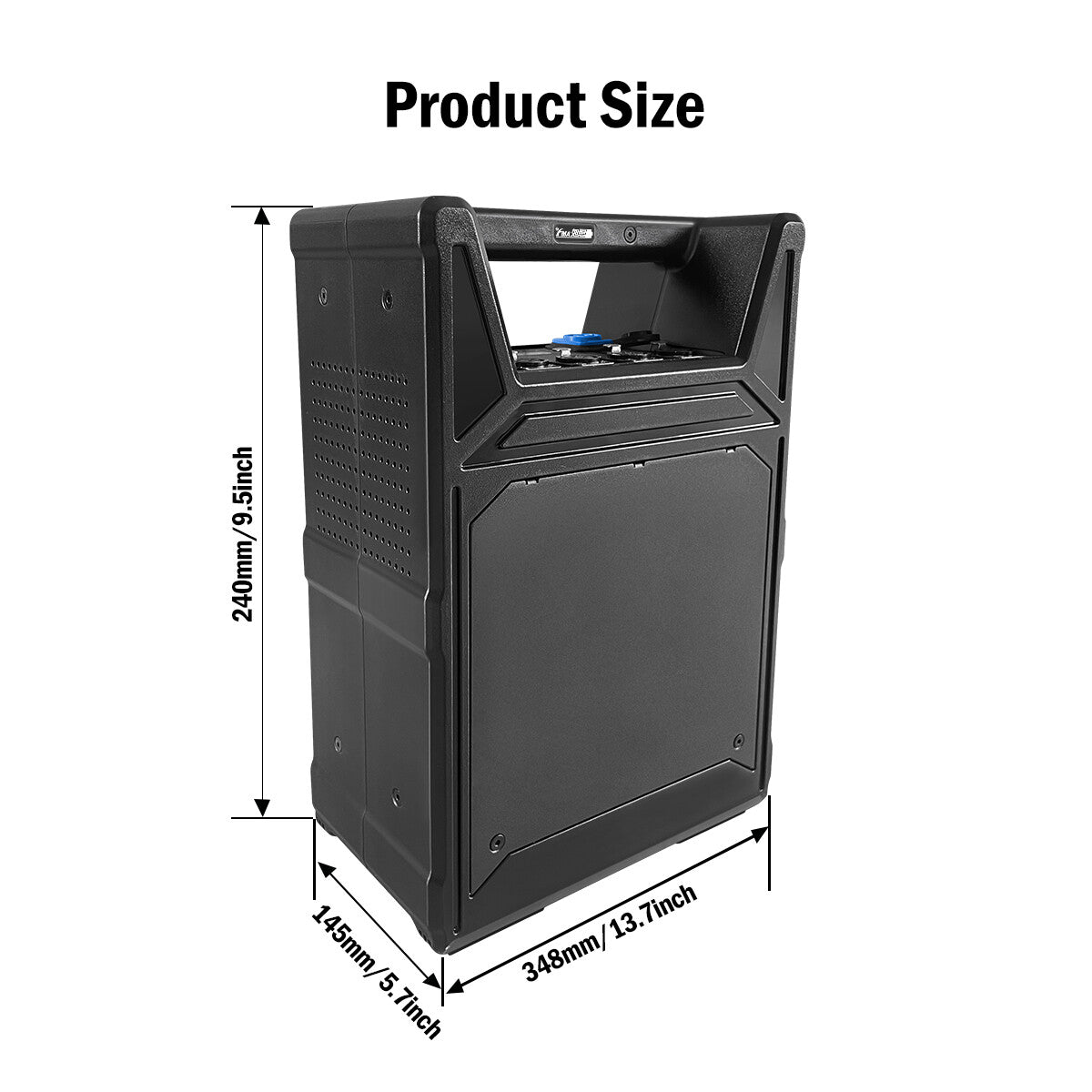 15V/28V/48V Outdoor power station-Size