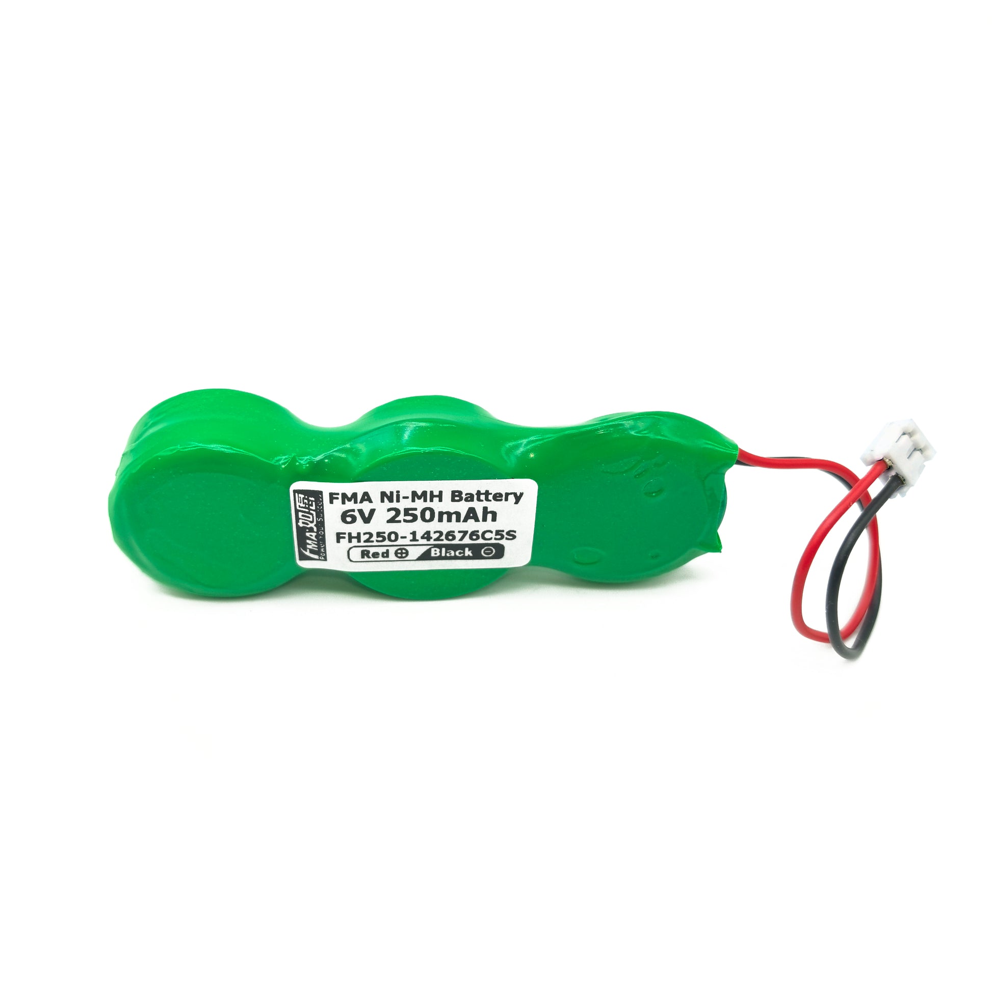 FMA Battery Ni-MH battery Button pack 6V 250mAh 5SO-Over view
