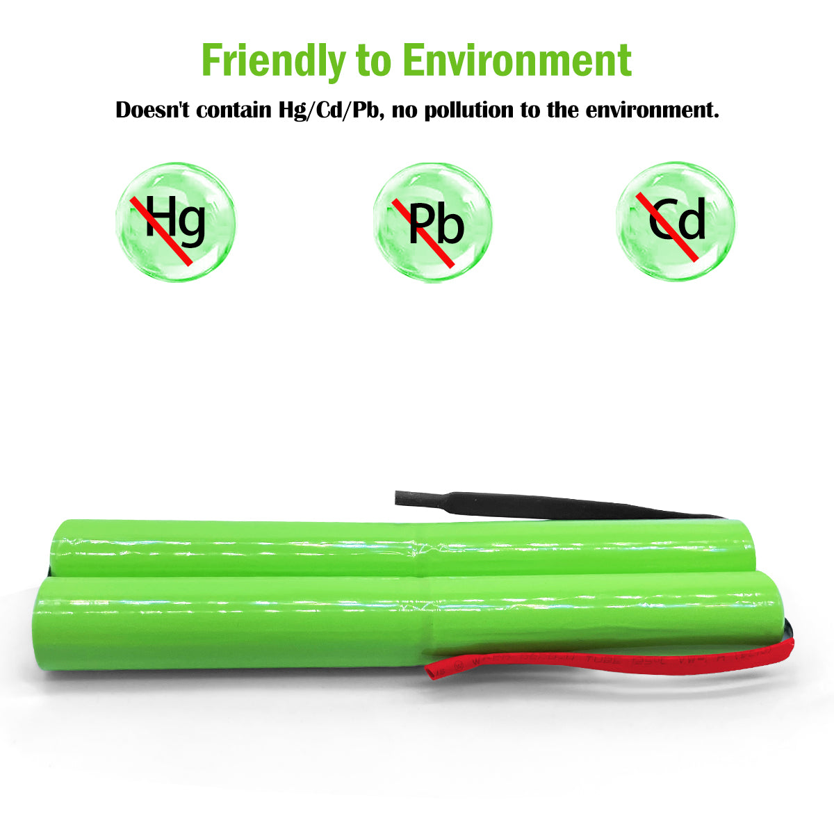FMA Battery Ni-MH battery 10440C4SH 4.8V 700mAh-Customizable 
