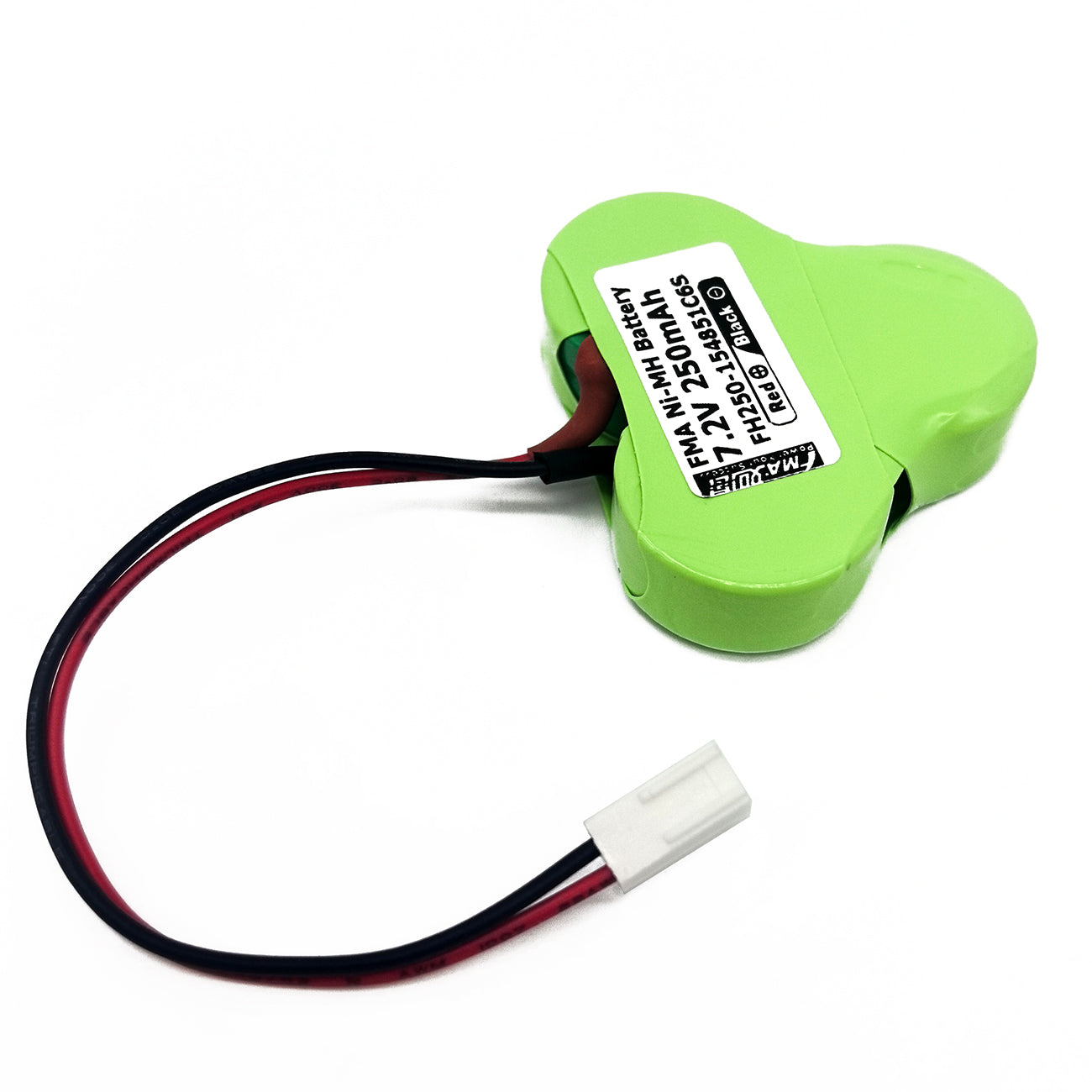 FMA 7.2V 250mAh Ni-MH Battery Replace BMW368SL GP250BVH for Car Vehicle Truck GT Alarm Self-Powered Device
