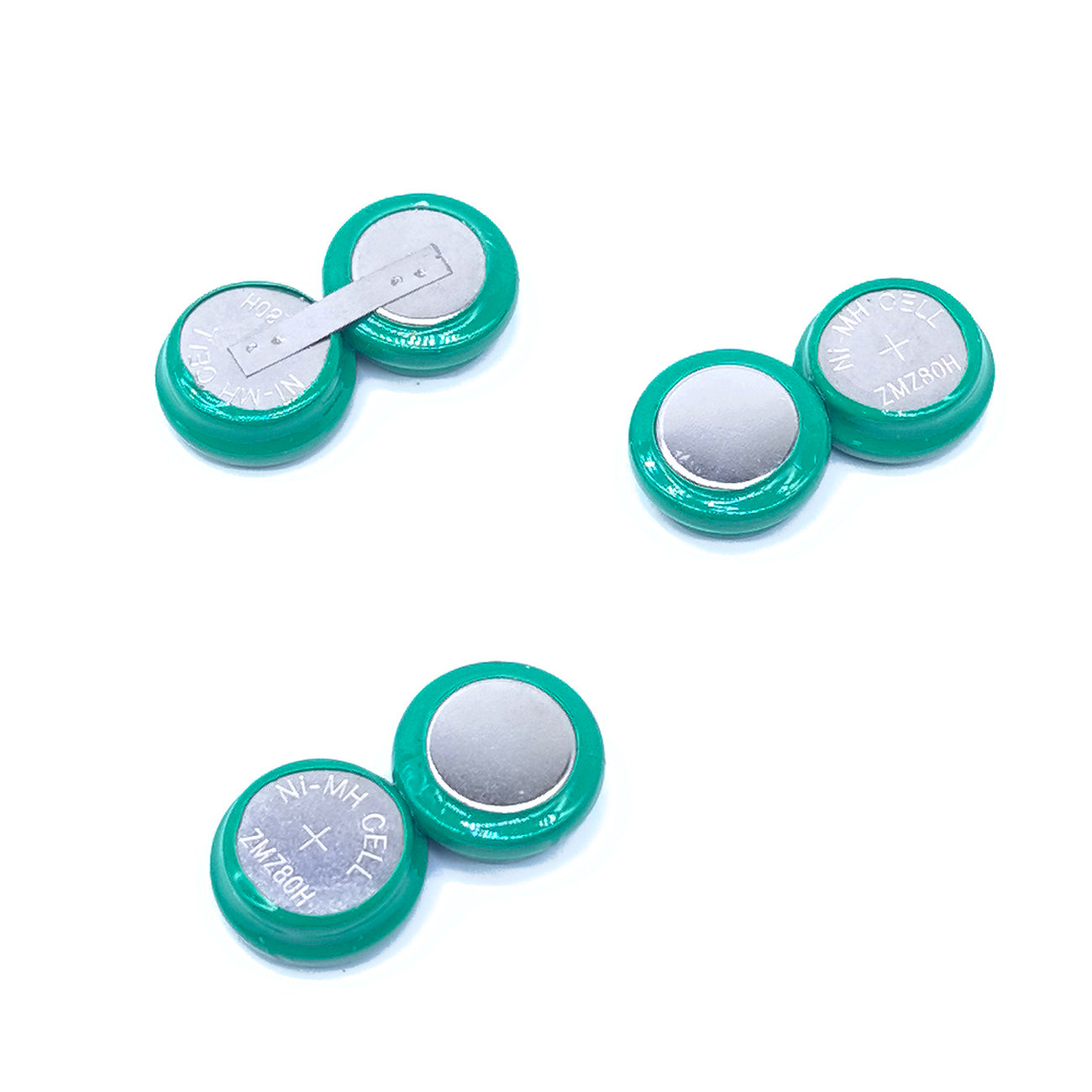 FMA Battery Ni-MH battery Button pack 2.4V 80mAh 2SB-No spring
