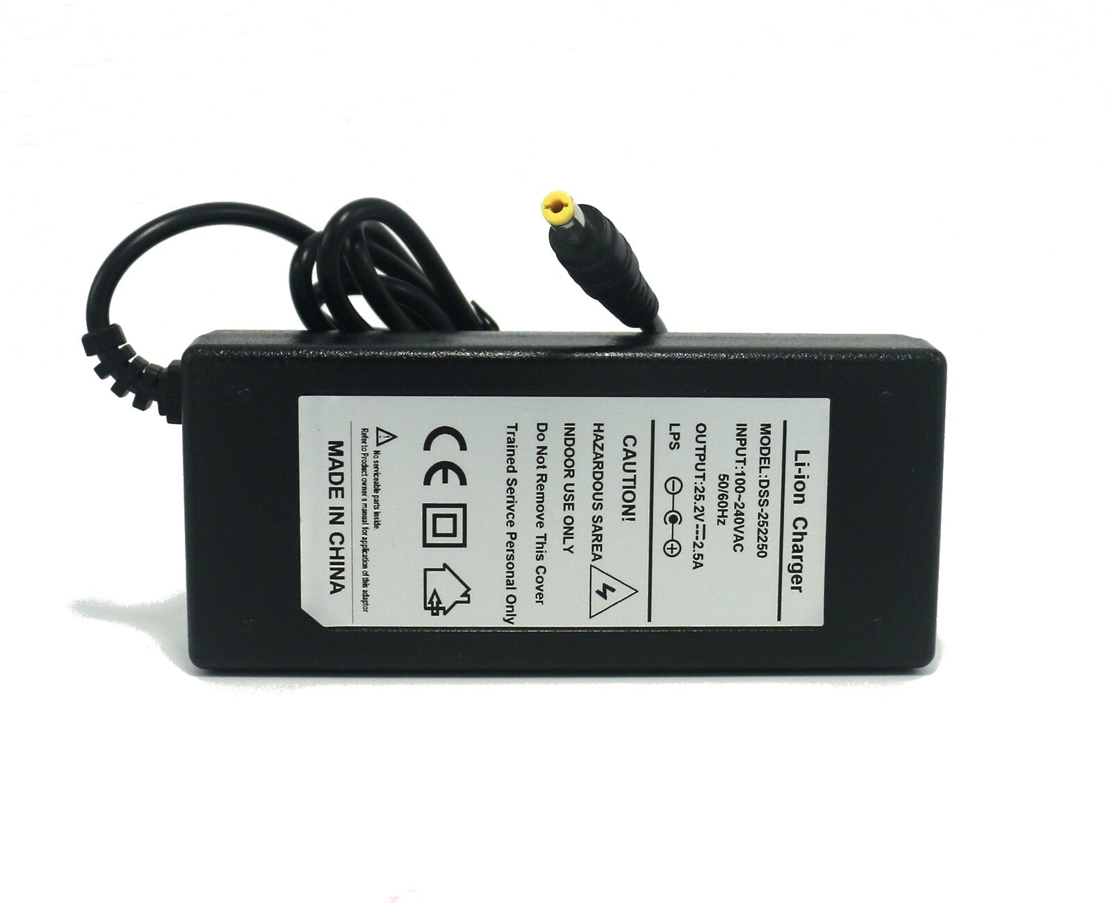 25.2V 2A Li-ion Li-Po battery charger- overview