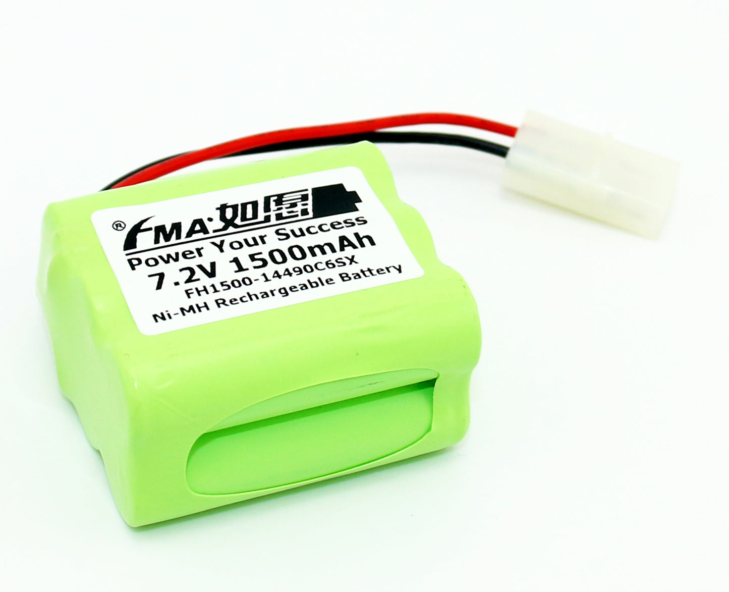 7.2V Ni-MH/Ni-Cd Rechargeable Battery Pack 600-2000mAh for RC Car Boat Model Toy | SMP / Tamiya Connector