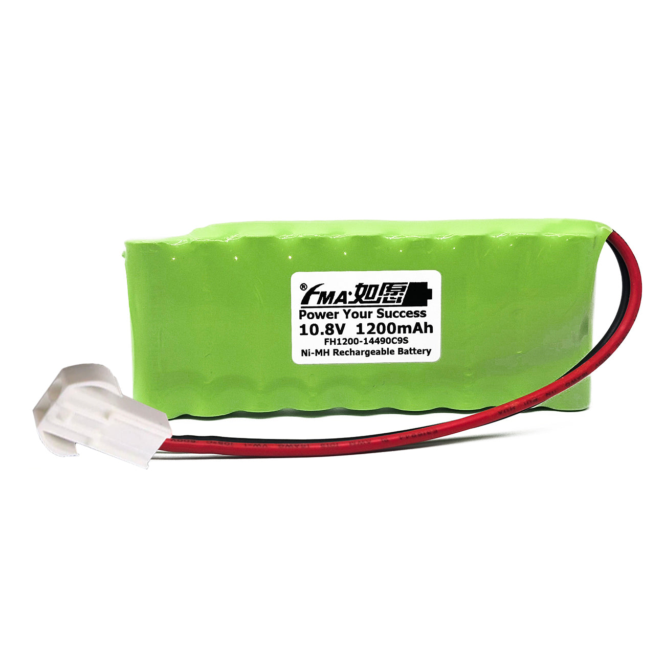 10.8V 0.6-2Ah Ni-Cd Ni-MH Battery for Medical Insulin Cooler Patient Monitors Barcode Scanners RC Models Emergency Lighting