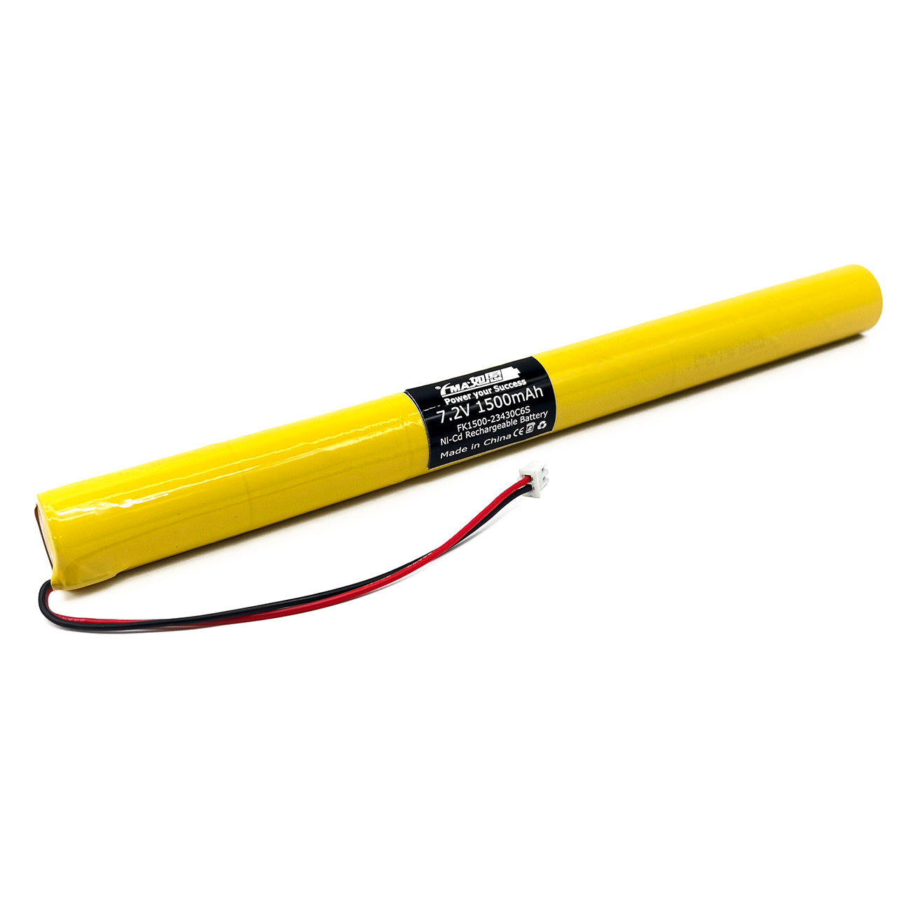 7.2V Ni-MH Ni-Cd Rechargeable Battery for Stairwell Staircase Exit LED Emergency Lighting Battery Backup