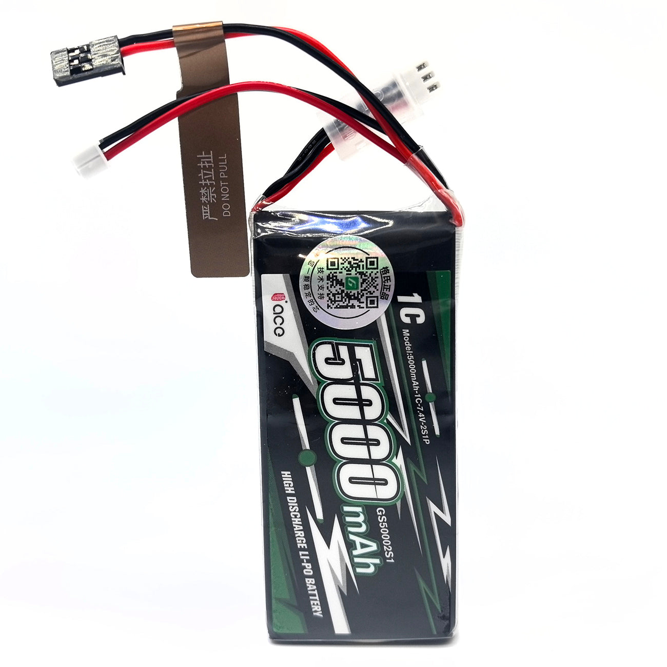 FMA ACE 7.4V 2400/3600/5000mAh Li-Po Battery for Futaba RC Receiver TX RX T8FG | 2S1P Rechargeable