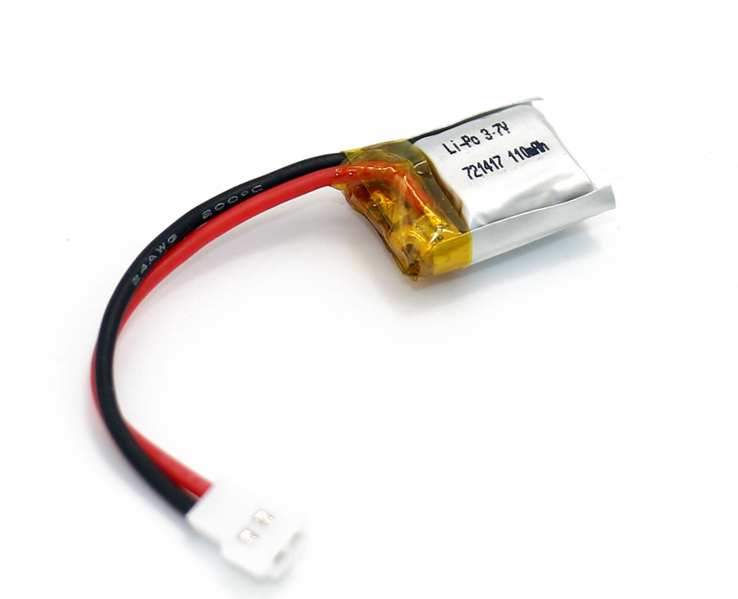 3.7V Li-Po Battery-110mAh 721417 protected PCM inside