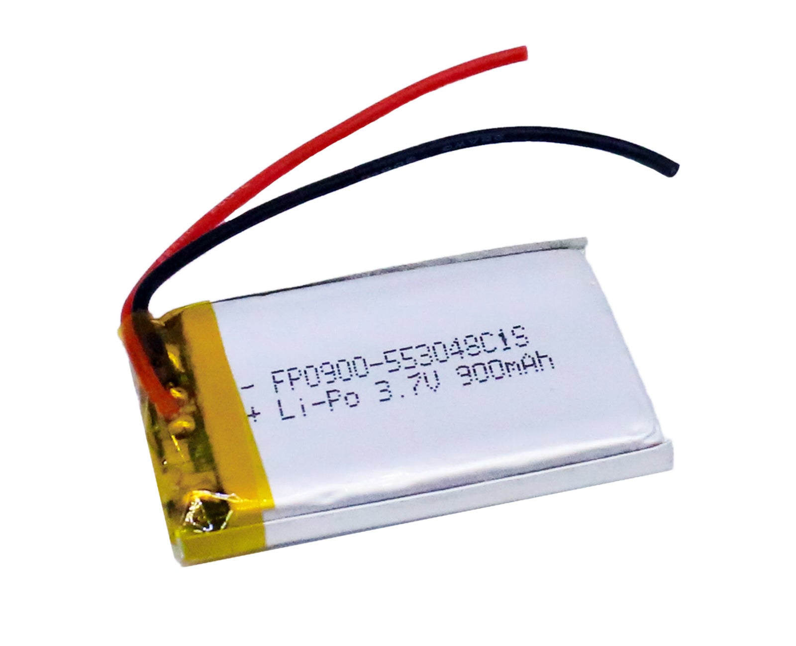 3.7V Li-Po battery-0.9AH 553048 overview