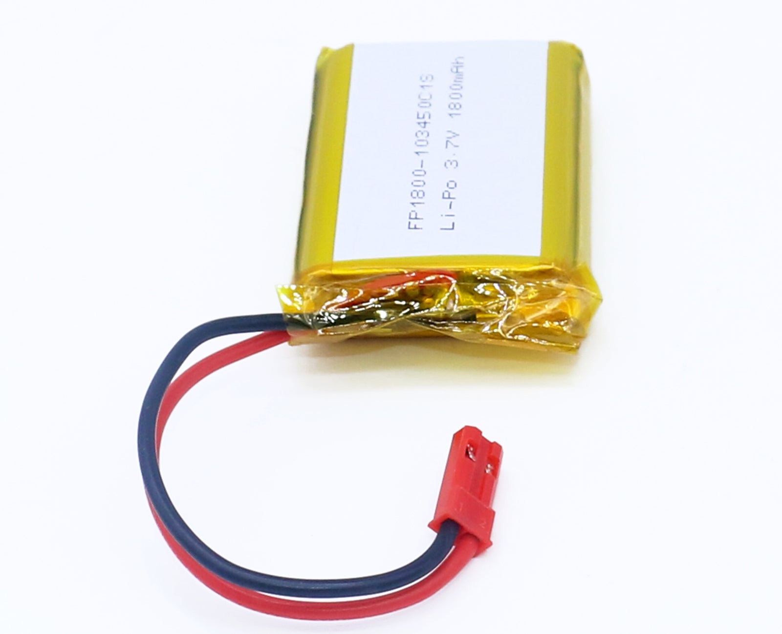 3.7V Li-Po battery-1.8AH 103450 protected PCM inside
