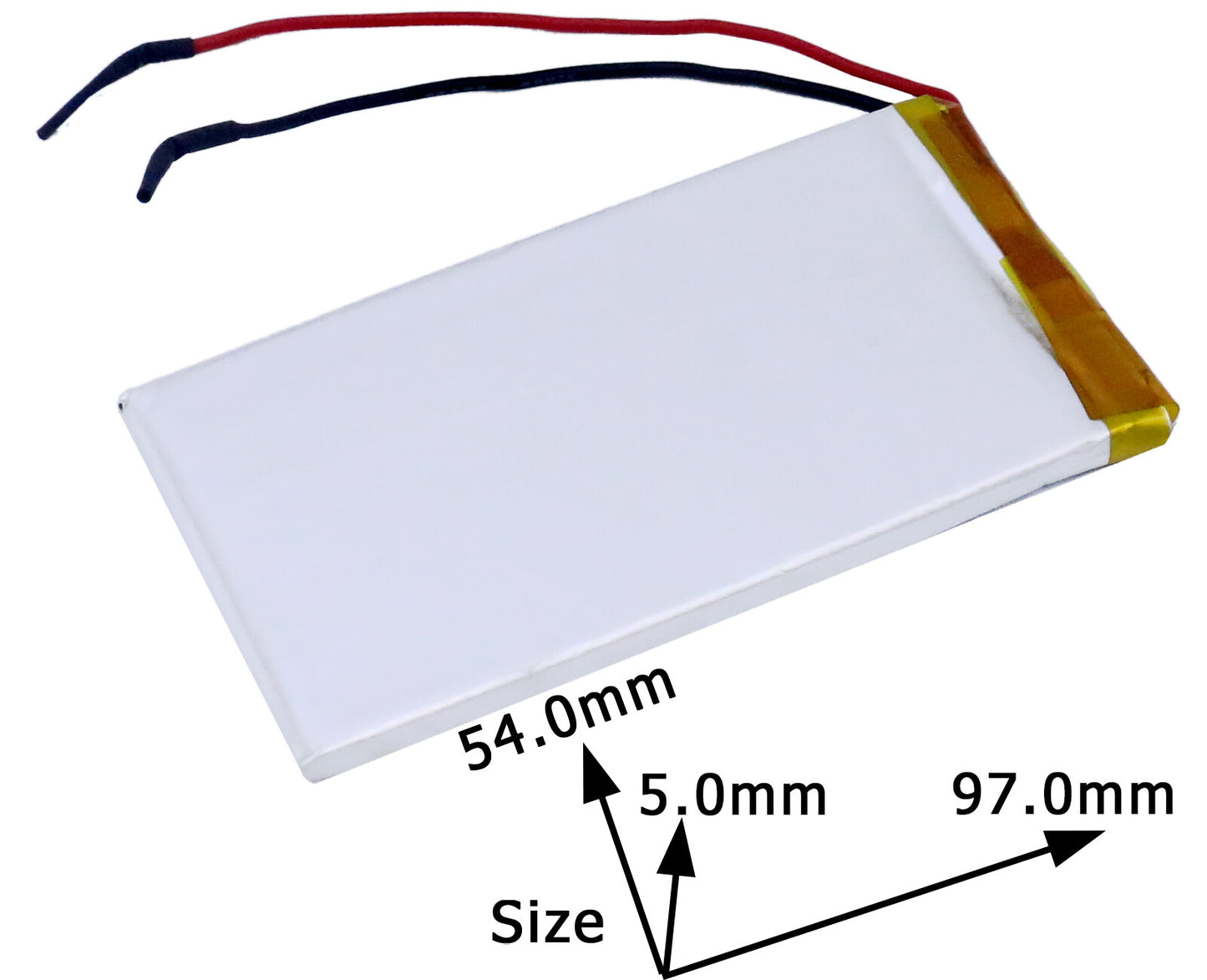 3.7V Li-Po battery-3.3AH 505497 size