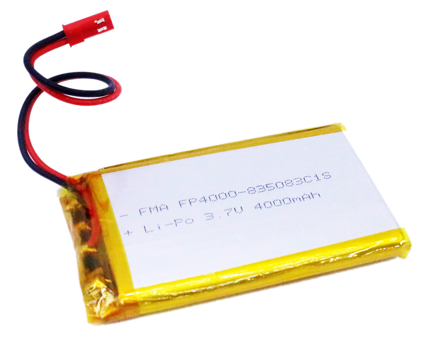 3.7V Li-Po battery-4AH 835083