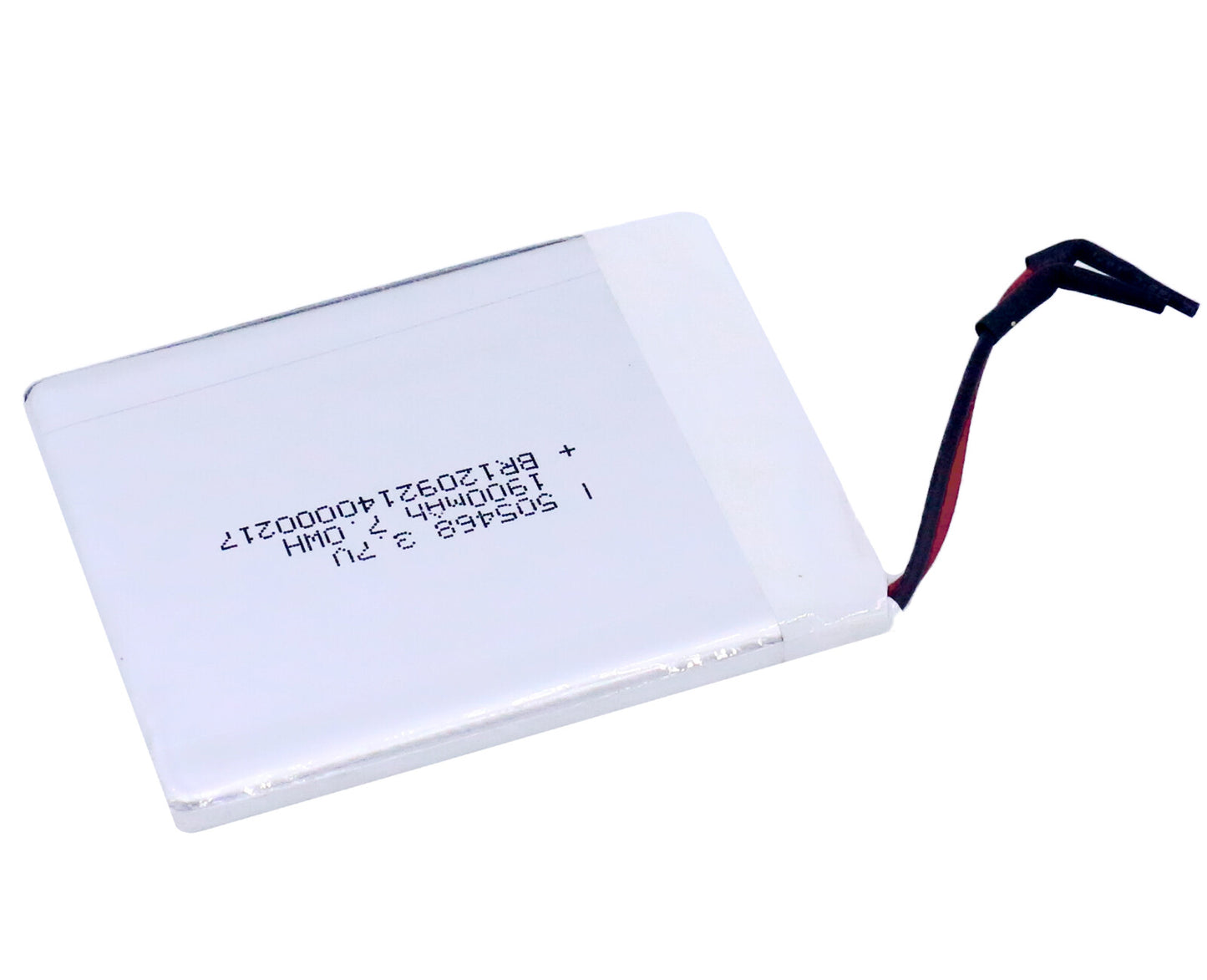 3.7V Li-Po battery-505468 1.9AH protected