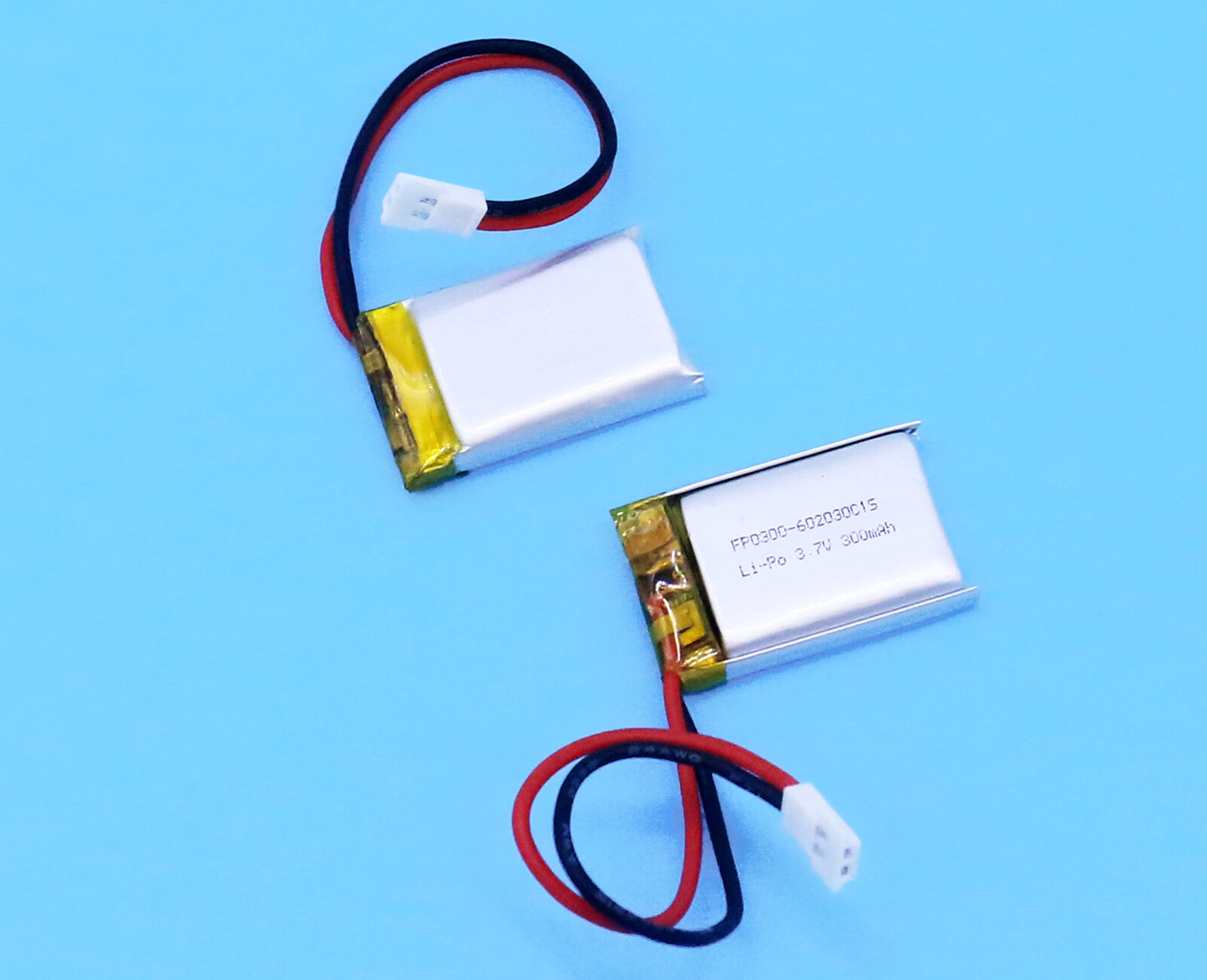 3.7V Li-Po battery-602030 300mAh compare