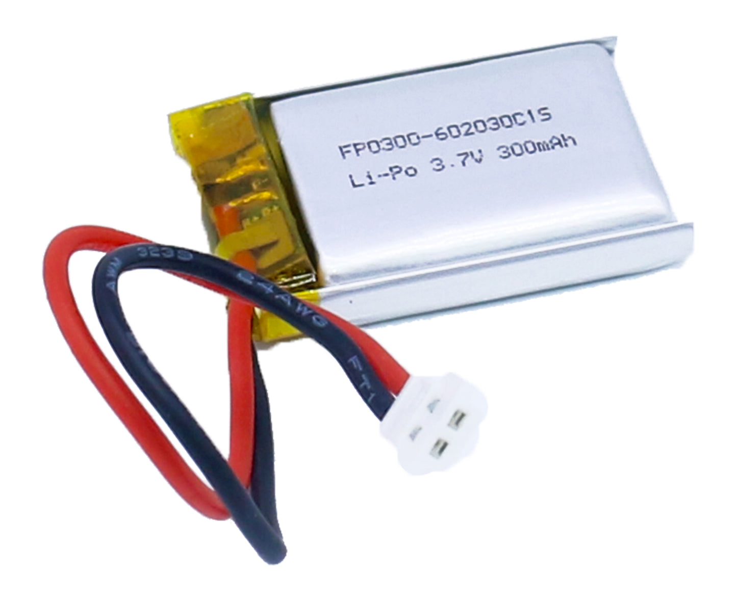 3.7V Li-Po battery-602030 300mAh overview