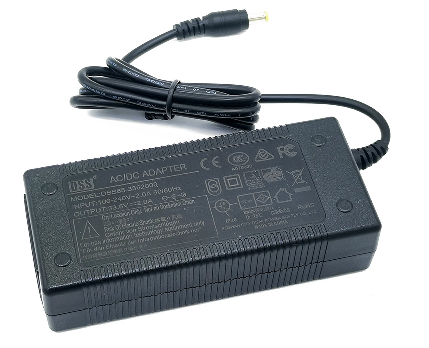 33.6V 2A Li-ion Li-Po battery charger- overview