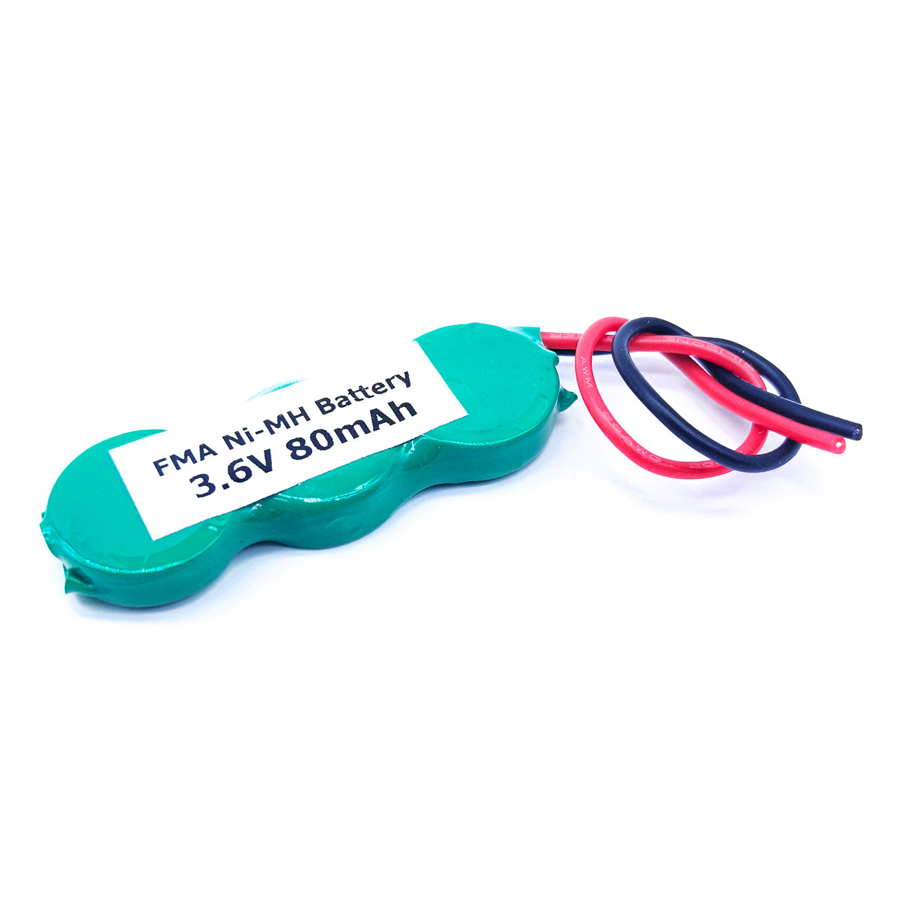 FMA Battery Ni-MH battery Button pack 3.6V 80mAh 3SL-Over view
