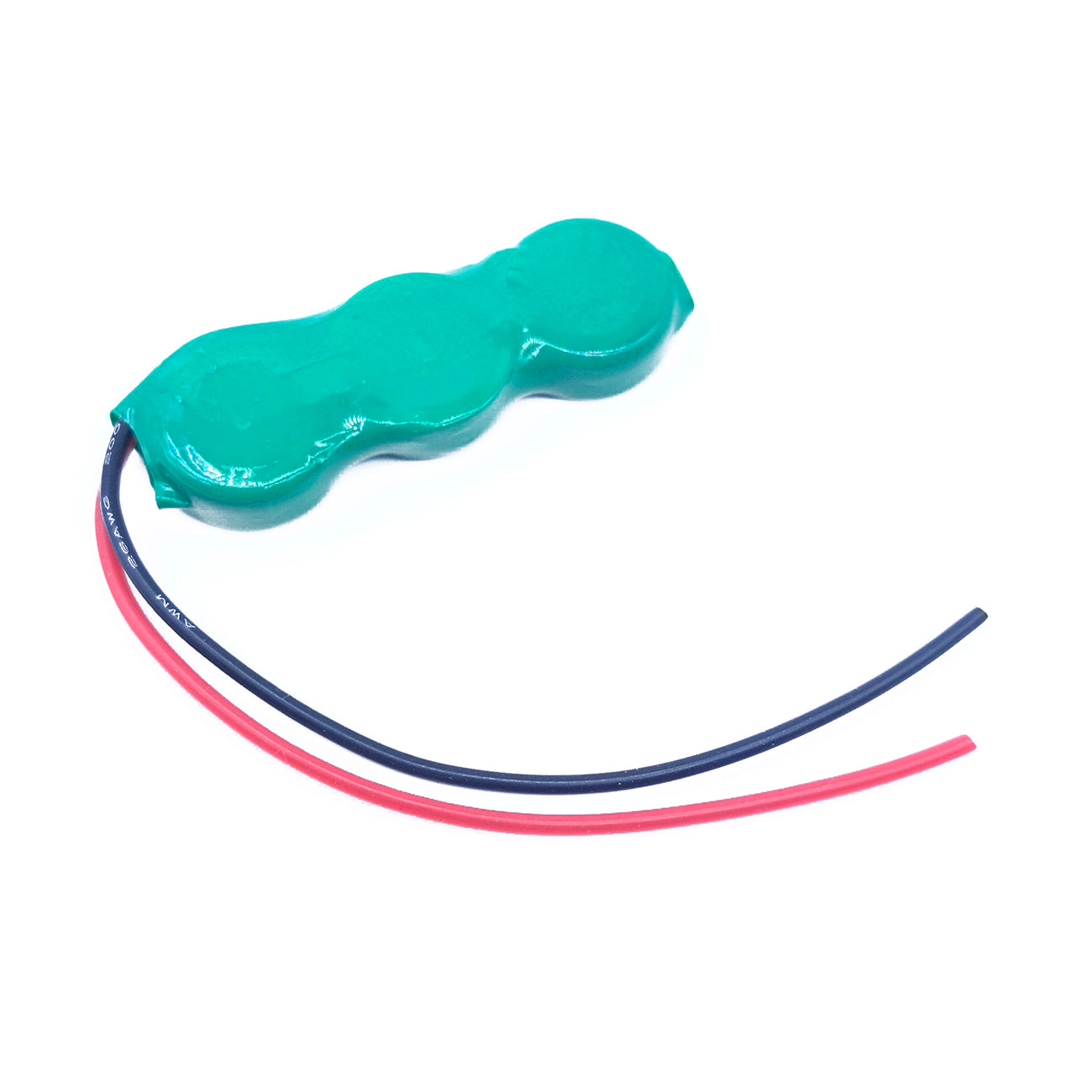 FMA Battery Ni-MH battery Button pack 3.6V 80mAh 3SL-Back view
