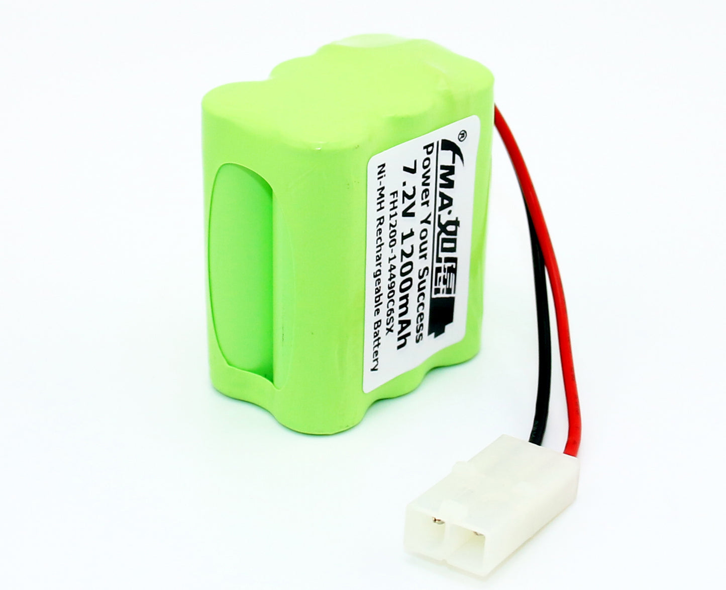 7.2V Ni-MH/Ni-Cd Rechargeable Battery Pack 600-2000mAh for RC Car Boat Model Toy | SMP / Tamiya Connector