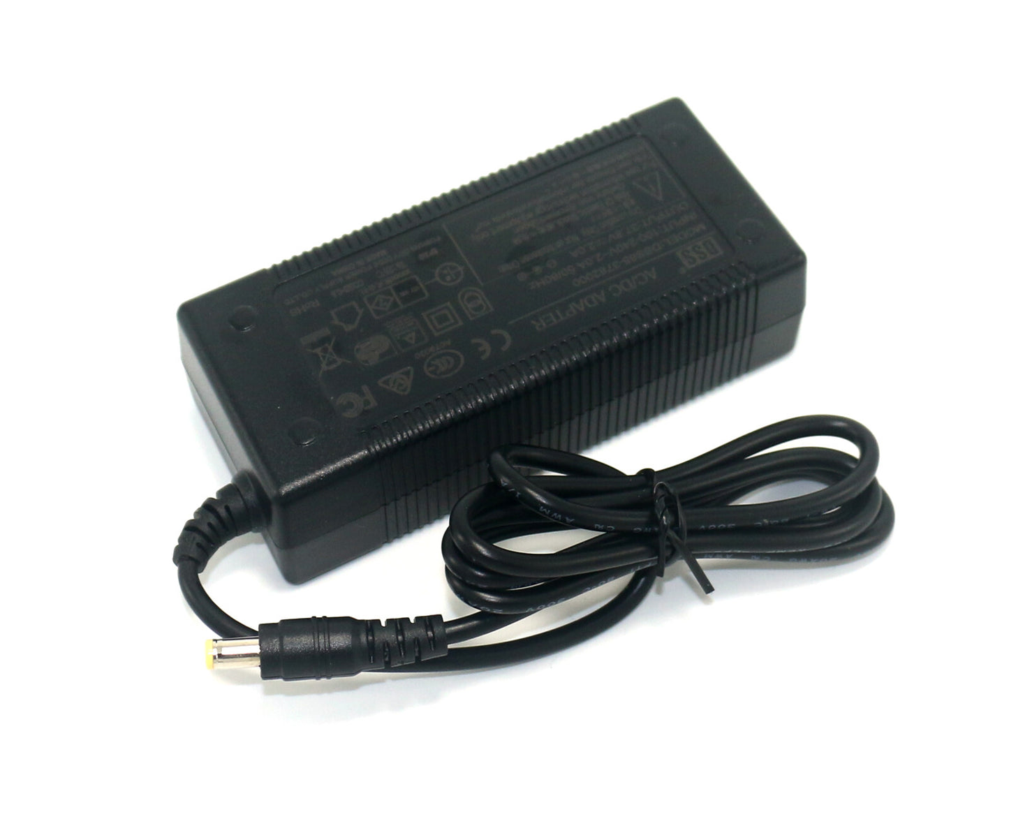 37.8V 2A Li-ion Li-Po battery charger- DC 5.5/2.1mm plug