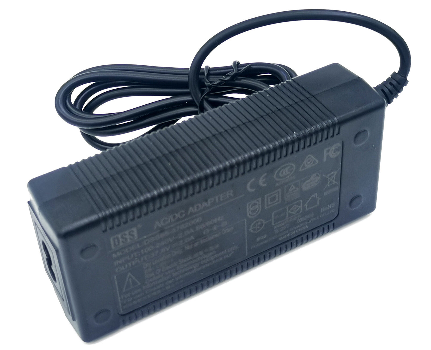 37.8V 2A Li-ion Li-Po battery charger- side