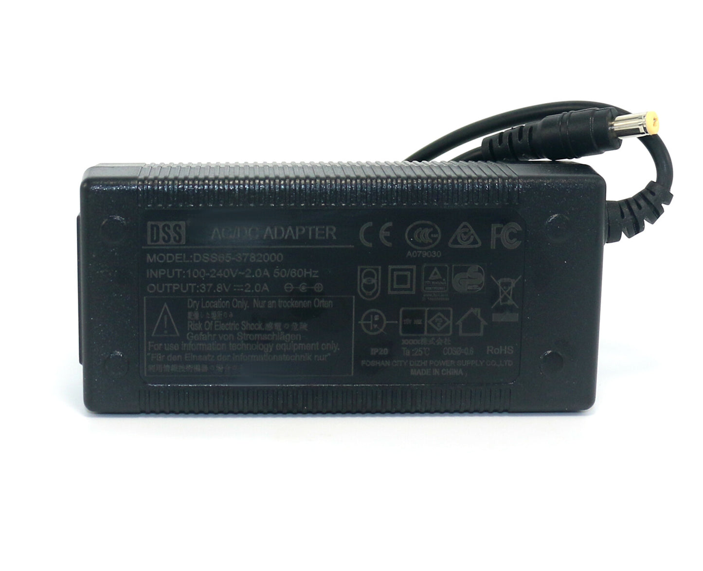 37.8V 2A Li-ion Li-Po battery charger