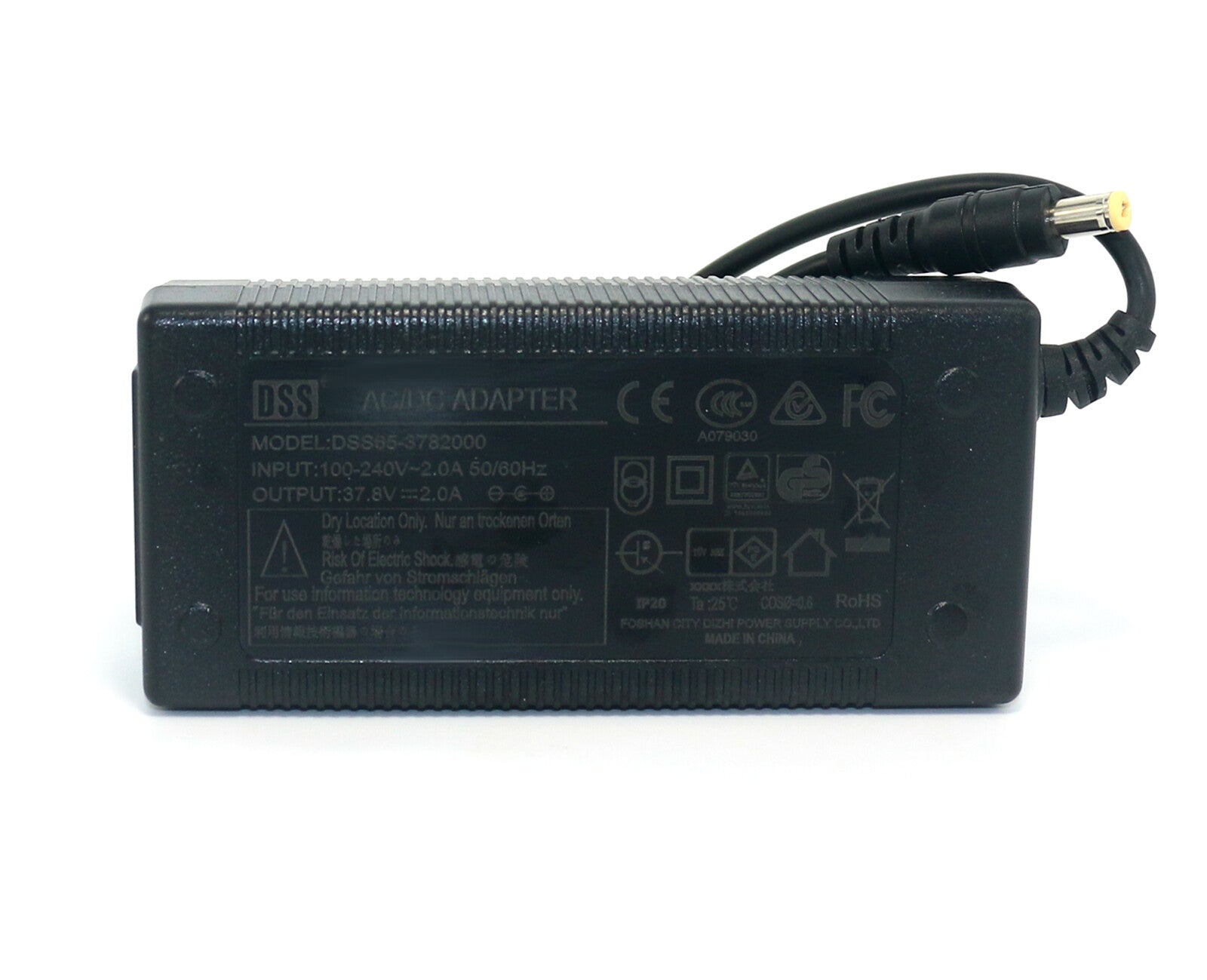 37.8V 2A Li-ion Li-Po battery charger