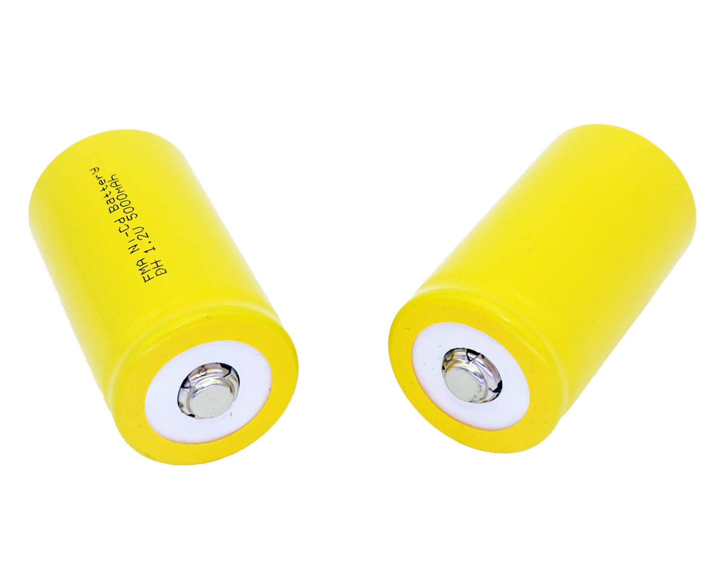 2× Ni-Cd 1.2V Rechargeable Battery – Size C 2500mAh / Size D 5000mAh | Flashlight, Water Heater, Gas Stove