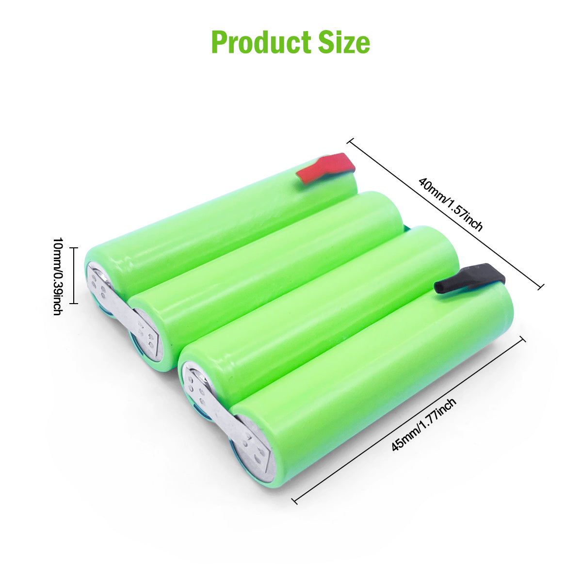 4.8V 700mAh Ni-MH Battery for Baby Monitor | Summer, Philips, LINDAM Compatible