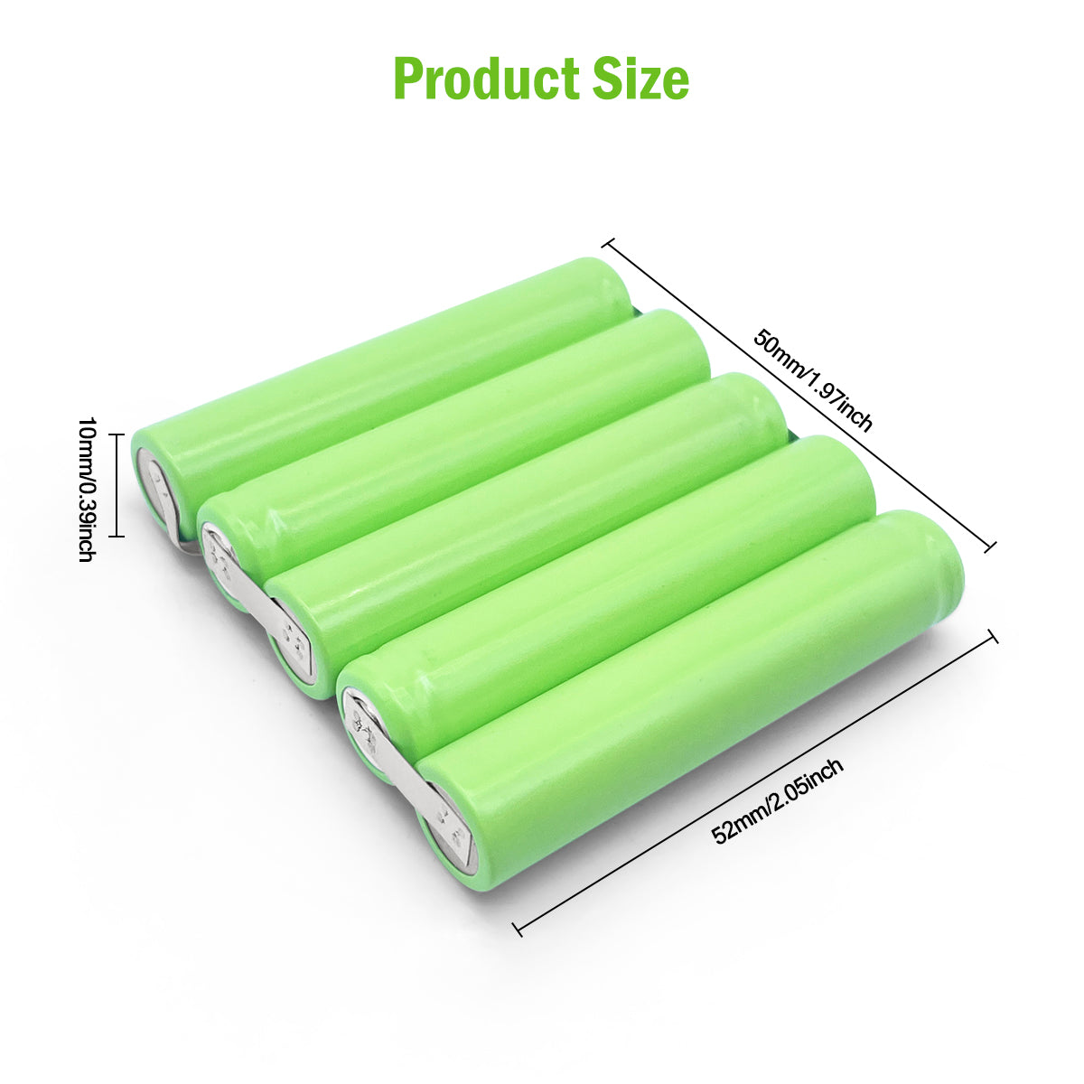 FMA Battery Ni-MH battery Motorola 6V 850mAh-Size
