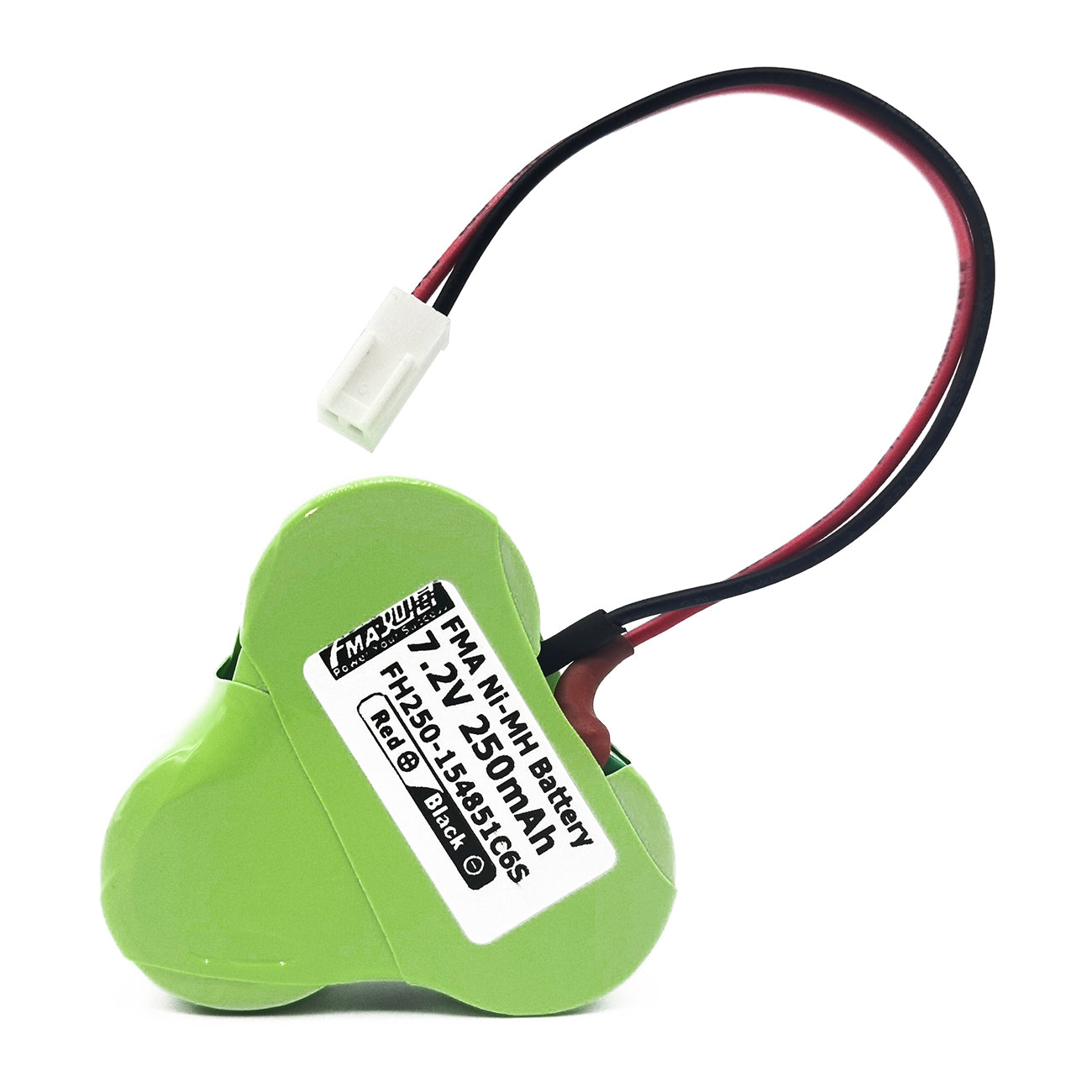 FMA 7.2V 250mAh Ni-MH Battery Replace BMW368SL GP250BVH for Car Vehicle Truck GT Alarm Self-Powered Device